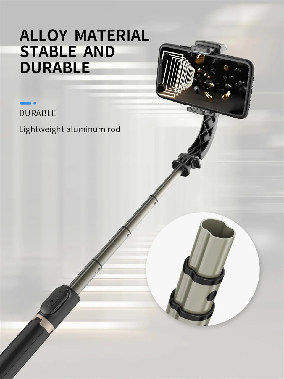 ClipWorks Smartphone Gimbal Stabilizer | Smooth Professional Video for Creators